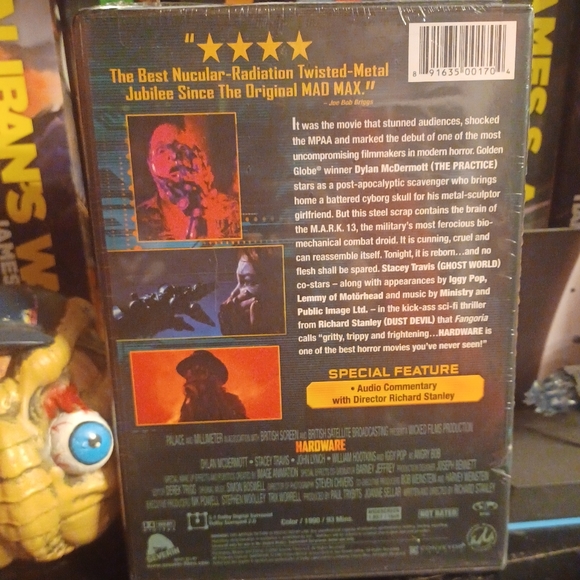 RARE Horror Sci-fi film Hardware SEALED OOP DVD - Picture 4 of 6